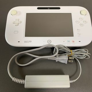 ニンテンドウ(任天堂)のWiiU ゲームパッドのみ　白(家庭用ゲーム機本体)