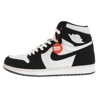 ナイキ(NIKE)のNIKE ナイキ WMNS AIR JORDAN 1 HIGH OG CD0461-007 ウィメンズ エアジョーダン1 パンダ ハイカットスニーカー ホワイト/ブラック US11.5/28.5cm(スニーカー)