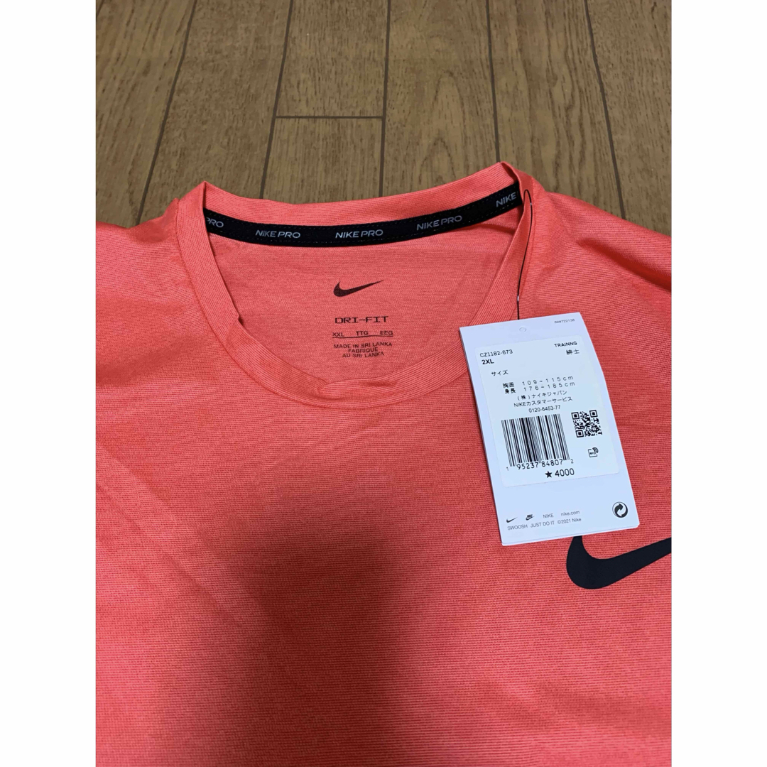 NIKE(ナイキ)の新品タグ付き　NIKE DRI-FIT Tシャツ　メンズ　2XL メンズのトップス(Tシャツ/カットソー(半袖/袖なし))の商品写真