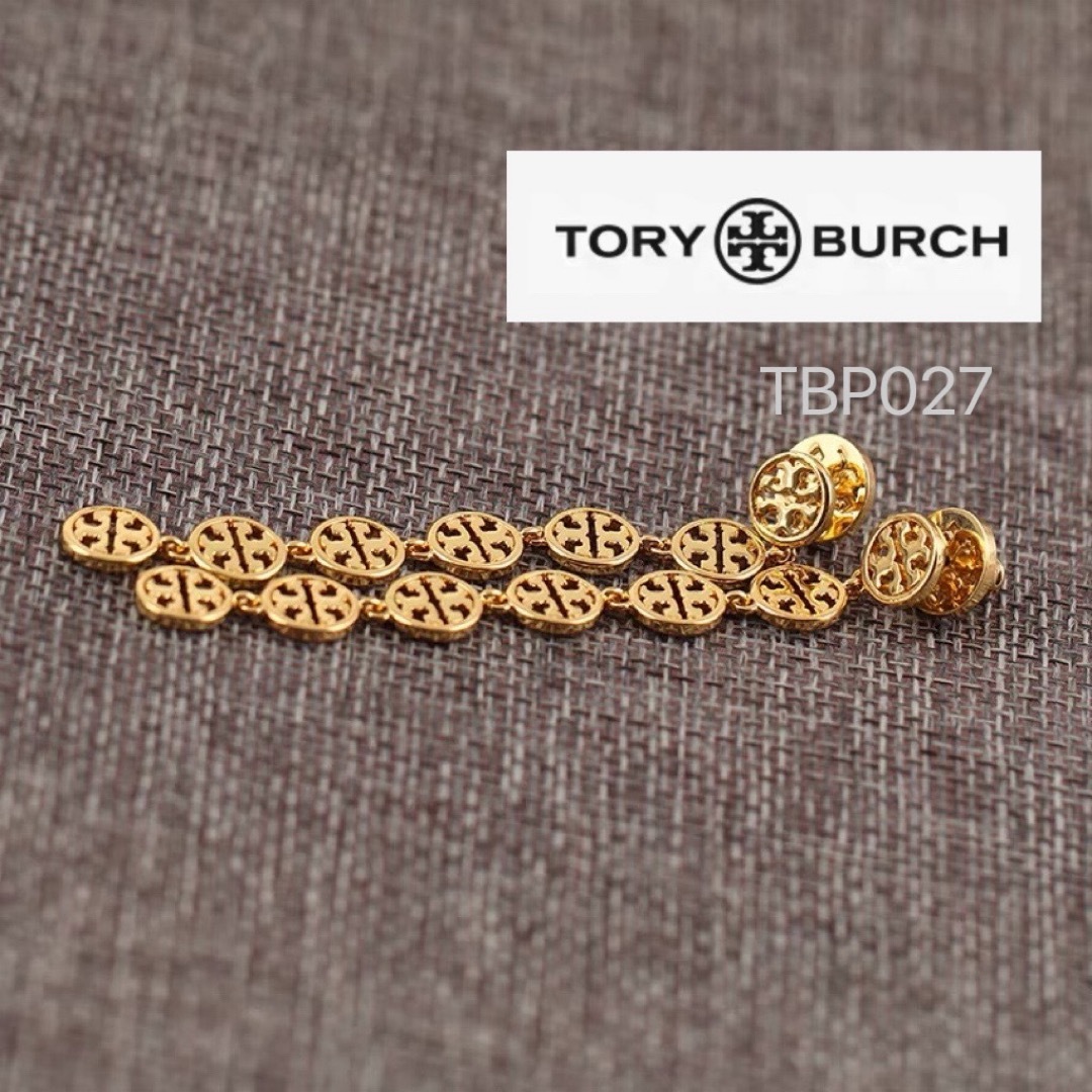 Tory Burch(トリーバーチ)のTBP027S5 Tory Burch   トリーバーチ　7連　ロゴ　ピアス レディースのアクセサリー(ピアス)の商品写真