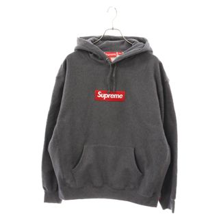 シュプリーム(Supreme)のSUPREME シュプリーム 21AW Box Logo Hooded Sweatshirt ボックス ロゴ フーデット スウェット プルオーバー パーカー チャコールグレー(パーカー)