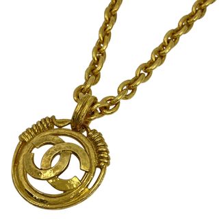 シャネル(CHANEL)のシャネル ココマーク チェーン ネックレス GP 【中古】(ネックレス)