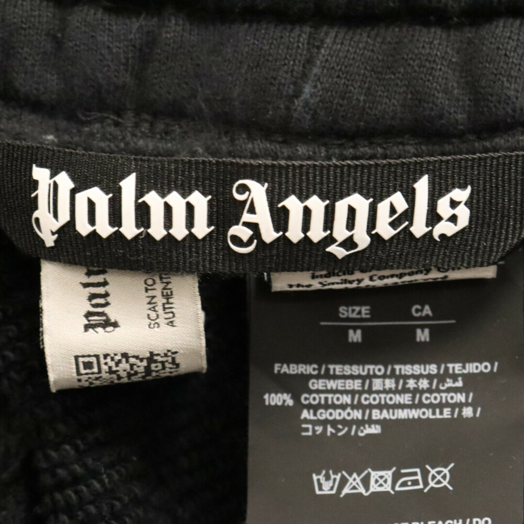 Palm Angels パームエンジェルス 21SS Burning Head Sweatshorts PMCI010R21FLE001 バーニングヘッドスウェットショーツ ショートパンツ ハーフパンツ プリント ブラック メンズのパンツ(ショートパンツ)の商品写真