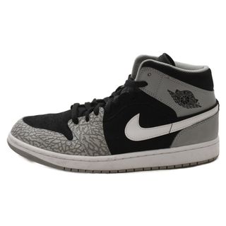 NIKE - NIKE ナイキ Air Jordan 1 Mid Elephant Toe エアジョーダン1 ミッド エレファントトゥ ミッドカットスニーカー ブラック/グレー US10.5/28.5cm DM1200-016