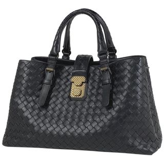 ボッテガヴェネタ(Bottega Veneta)のボッテガヴェネタ イントレチャート ローマバッグ レディース 【中古】(ハンドバッグ)