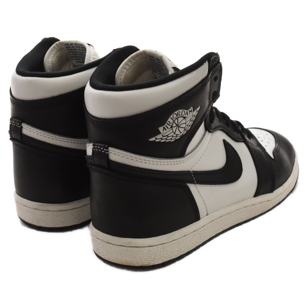 NIKE(ナイキ)のNIKE ナイキ AIR JORDAN 1 HI 85 BQ4422-001 エアジョーダン 1ハイ 85 ハイカットスニーカー US8/26cm ブラック/ホワイト メンズの靴/シューズ(スニーカー)の商品写真