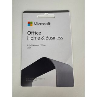 マイクロソフト(Microsoft)のOffice Home & Business 2021(その他)