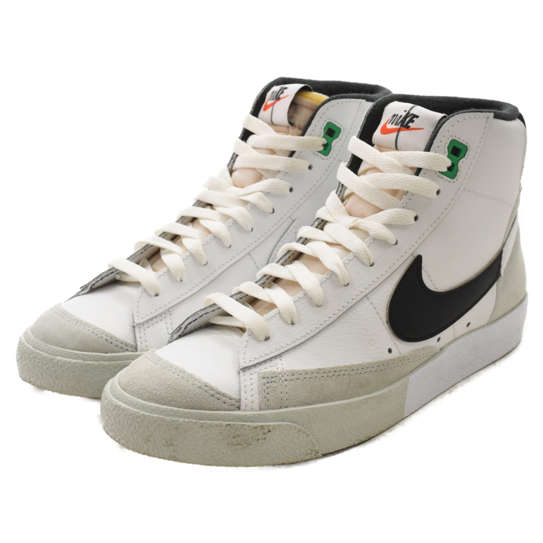 NIKE(ナイキ)のNIKE ナイキ BLAZER MID '77 PRM DZ2542-100 ブレーザー ミッドカットスニーカー US7/25cm ホワイト レディースの靴/シューズ(スニーカー)の商品写真