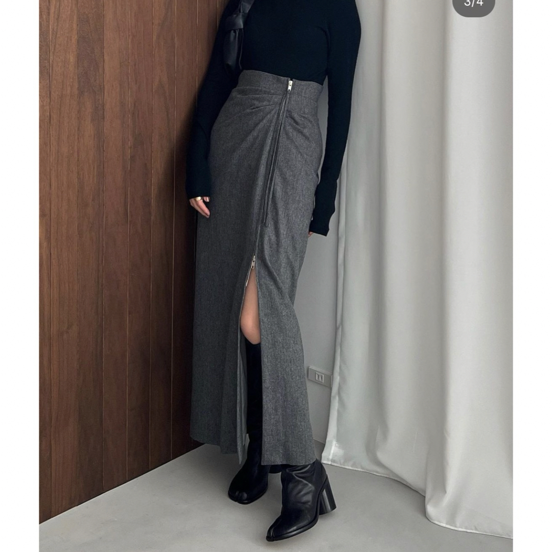 CLANE / HIGH WAIST DRAPE SKIRT CLANE / HIGH WAIST DRAPE SKIRT