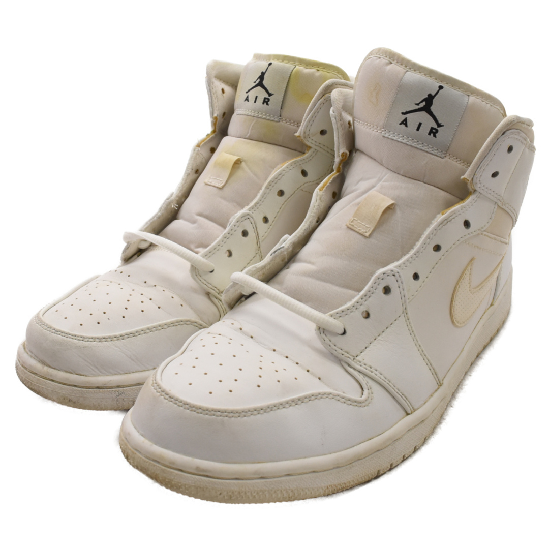 NIKE(ナイキ)のNIKE ナイキ AIR JORDAN 1 MID エア ジョーダン ワン ミッドカットスニーカー ホワイト US10.5/28.5cm 554724-100 メンズの靴/シューズ(スニーカー)の商品写真