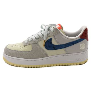 ナイキ(NIKE)のNIKE ナイキ ×UNDEFEATED AIR FORCE 1 LOW SP 5 ON IT DUNK VS AF1 PAC アンディフィーテッド エアフォース1 ローカットスニーカー アイボリー US9.5/27.5cm DM8461-001(スニーカー)