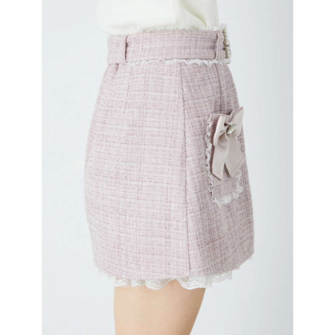 Ank Rouge(アンクルージュ)のアンクルージュ 台形スカート レディースのスカート(ミニスカート)の商品写真