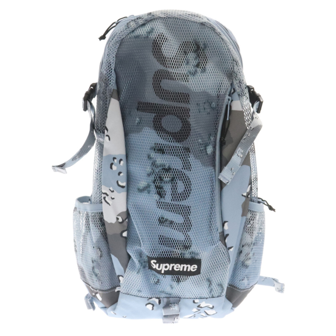 Supreme(シュプリーム)のSUPREME シュプリーム 20SS Back Pack Blue Chocolate Chip Camo メッシュ カモ バッグパック リュック ブルー メンズのバッグ(バッグパック/リュック)の商品写真