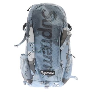 シュプリーム(Supreme)のSUPREME シュプリーム 20SS Back Pack Blue Chocolate Chip Camo メッシュ カモ バッグパック リュック ブルー(バッグパック/リュック)