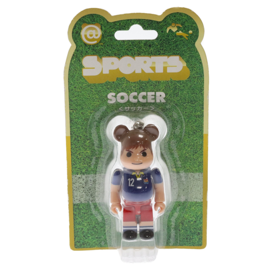 MEDICOM TOY(メディコムトイ)のMEDICOM TOY メディコムトイ BE@RBRICK 100% SPORTS SOCCER ベアブリック スポーツ サッカー ストラップ キーホルダー フィギュア 人形 マルチ エンタメ/ホビーのフィギュア(その他)の商品写真