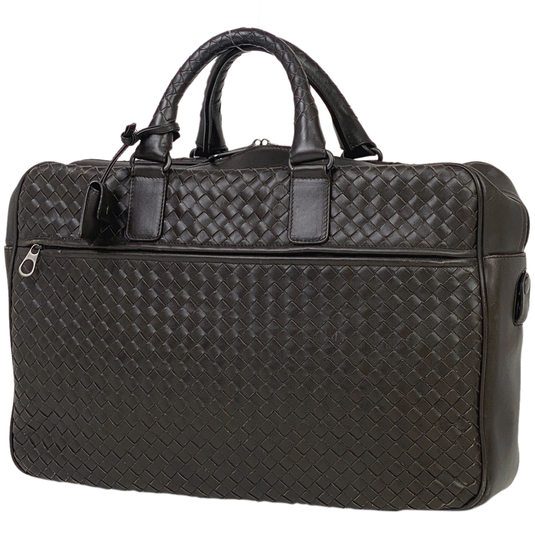 Bottega Veneta(ボッテガヴェネタ)のボッテガヴェネタ イントレチャート ビジネスバッグ レディース 【中古】 レディースのバッグ(その他)の商品写真