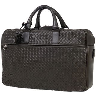 Bottega Veneta - ボッテガヴェネタ イントレチャート ビジネスバッグ レディース 【中古】