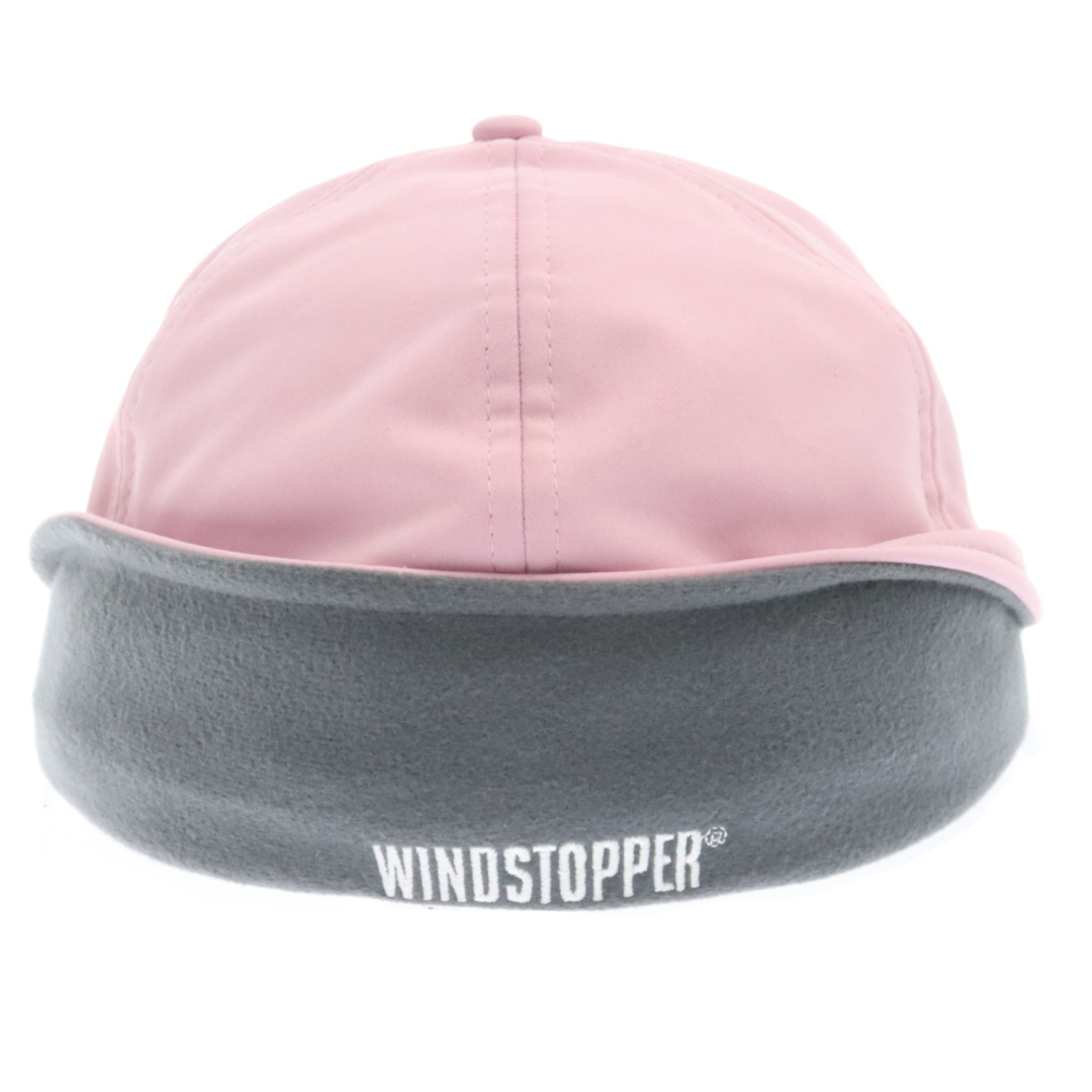 Supreme(シュプリーム)のSUPREME シュプリーム 20AW×New Era WINDSTOPPER Earflap Box Logo CAP ニューエラ ウィンドストッパー フラップ ボックスロゴ キャップ 帽子 ピンク メンズの帽子(キャップ)の商品写真