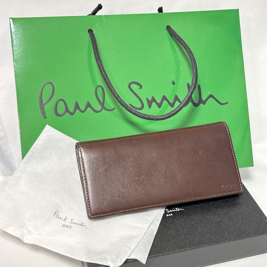 Paul Smith(ポールスミス)のPaul Smith ポールスミス　長財布　ブラウン メンズのファッション小物(長財布)の商品写真