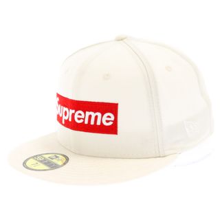 シュプリーム(Supreme)のSUPREME シュプリーム 20AW ×New Era World Famous Box Logo Cap ニューエラ ワールドフェイマス ボックスロゴ ベースボールキャップ ナチュラル(キャップ)