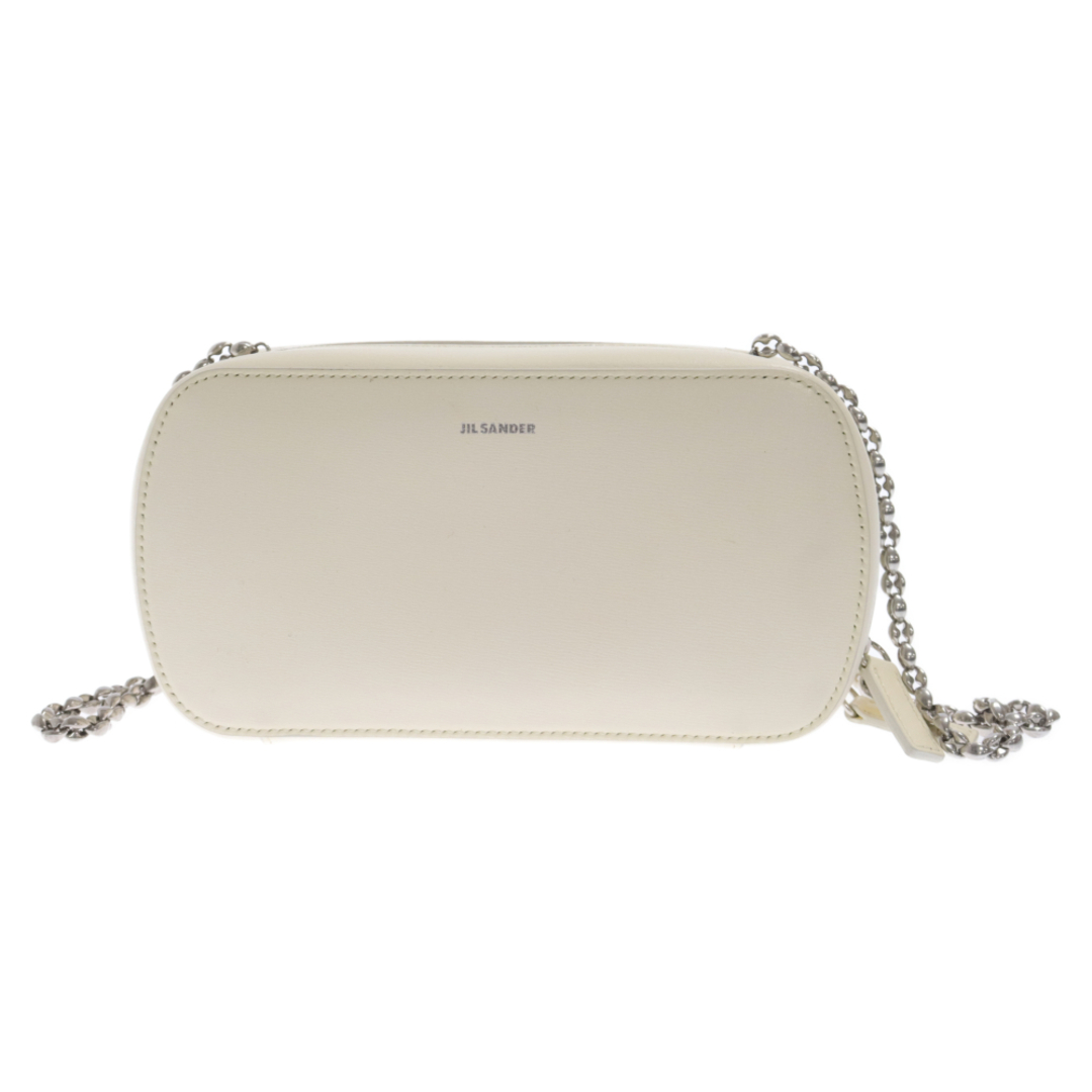 Jil Sander(ジルサンダー)のJIL SANDER ジルサンダー 23SS traditional Crossbody Bag トラディショナル レザー ショルダーバッグ ホワイト J07WG0027 メンズのバッグ(ショルダーバッグ)の商品写真