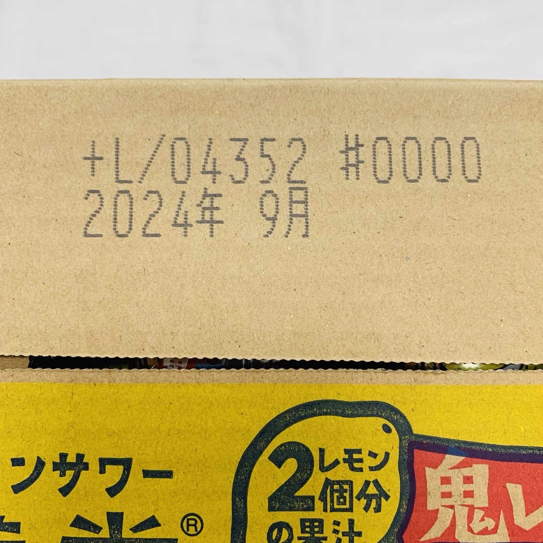 コカ・コーラ(コカコーラ)の檸檬堂 鬼レモン ( 350ml×24本 ) 1箱 食品/飲料/酒の酒(リキュール/果実酒)の商品写真