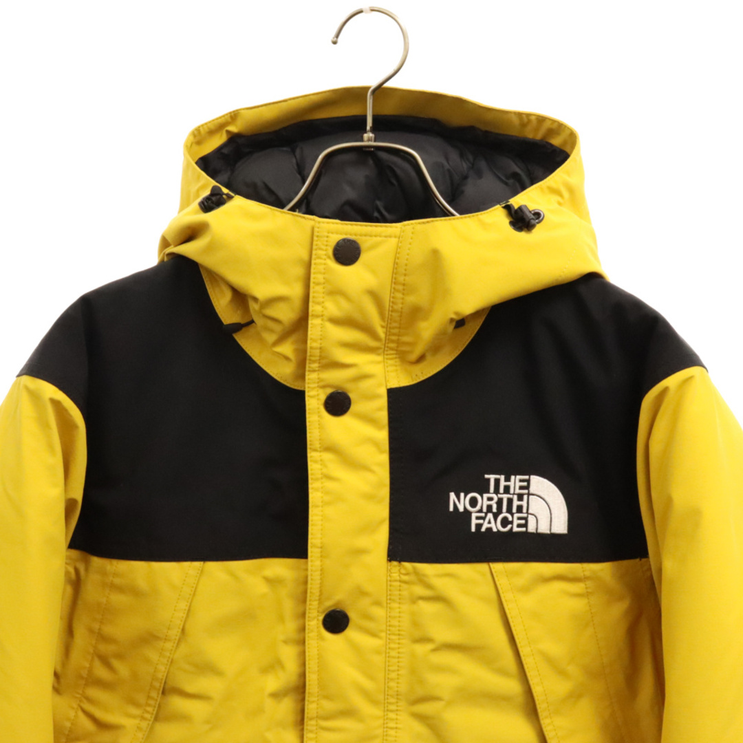 THE NORTH FACE(ザノースフェイス)のTHE NORTH FACE ザノースフェイス MOUNTAIN DOWN JACKET GORE-TEX ゴアテックス マウンテンダウン ジャケット イエロー ND91837 メンズのジャケット/アウター(ダウンジャケット)の商品写真