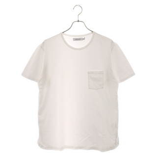 nonnative ノンネイティブ 19SS DWELLER S/S TEE COTTON JERSEY LIGHT WEIGHT クルーネック半袖Tシャツ カットソー 胸ポケット ホワイト NN-C3519