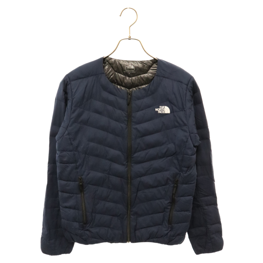 THE NORTH FACE(ザノースフェイス)のTHE NORTH FACE ザノースフェイス THUNDER ROUNDNECK JACKET ネイビー サンダーダウンジャケット ノーカラー ジップアップジャケット NY31603 メンズのジャケット/アウター(ナイロンジャケット)の商品写真