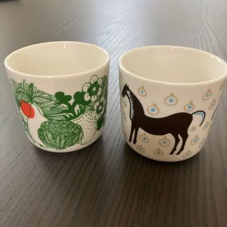 marimekko - マリメッコ　2個セット　ホース　馬　ラテマグ　コップ　マグカップ