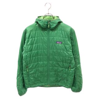 パタゴニア(patagonia)のPATAGONIA パタゴニア M's Nano Puff Hoody ナノパフ フーディ 中綿入り ナイロンジャケット ブルゾン 84220 グリーン(ナイロンジャケット)