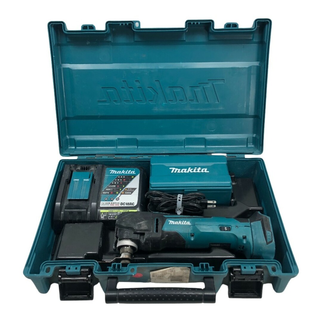 Makita(マキタ)の◇◇MAKITA マキタ マルチツール  充電器・ケース付 コードレス式 TM51D ブルー その他のその他(その他)の商品写真