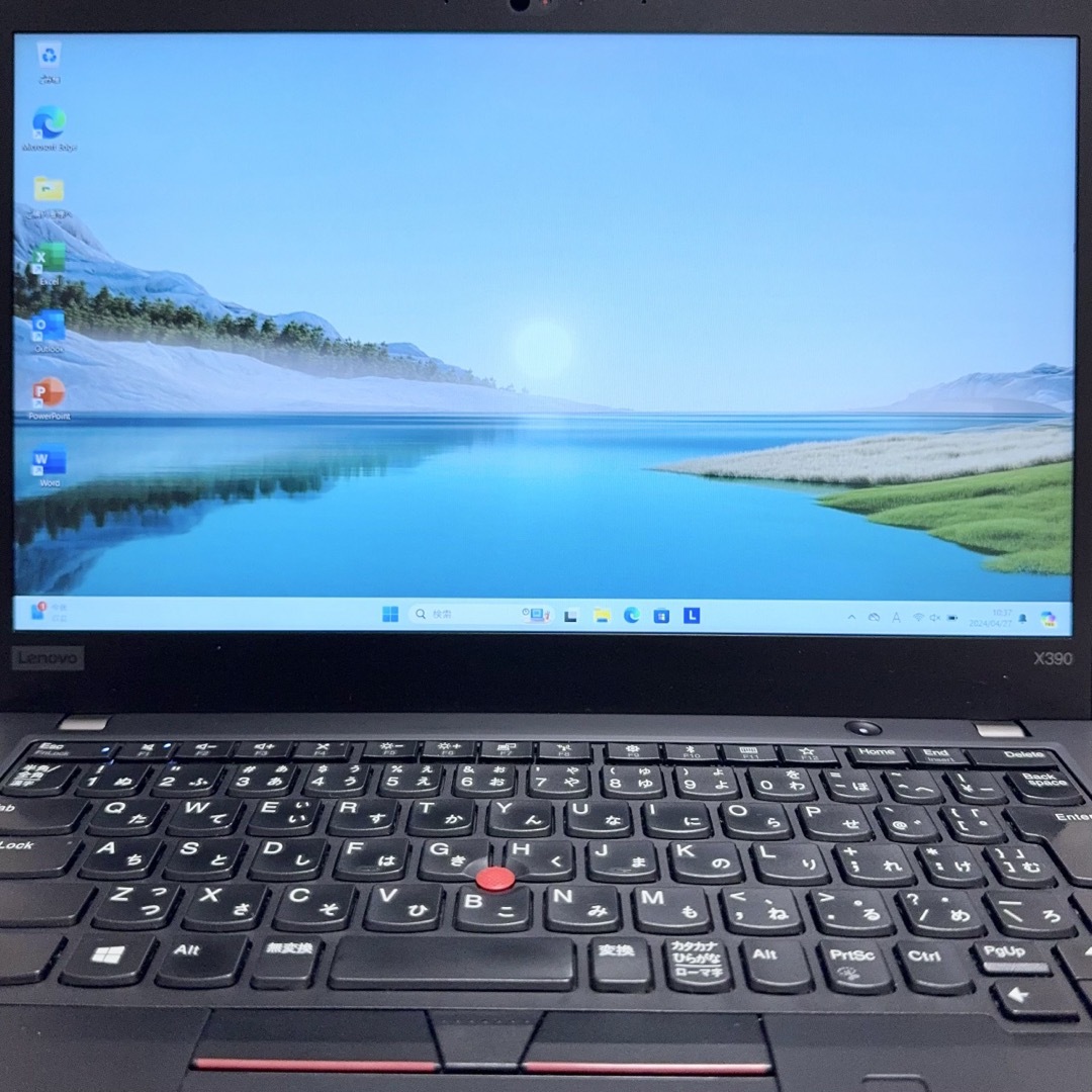 Lenovo(レノボ)の【レノボ 2020年製】X390 13.3型 Office付 No.0599 スマホ/家電/カメラのPC/タブレット(ノートPC)の商品写真