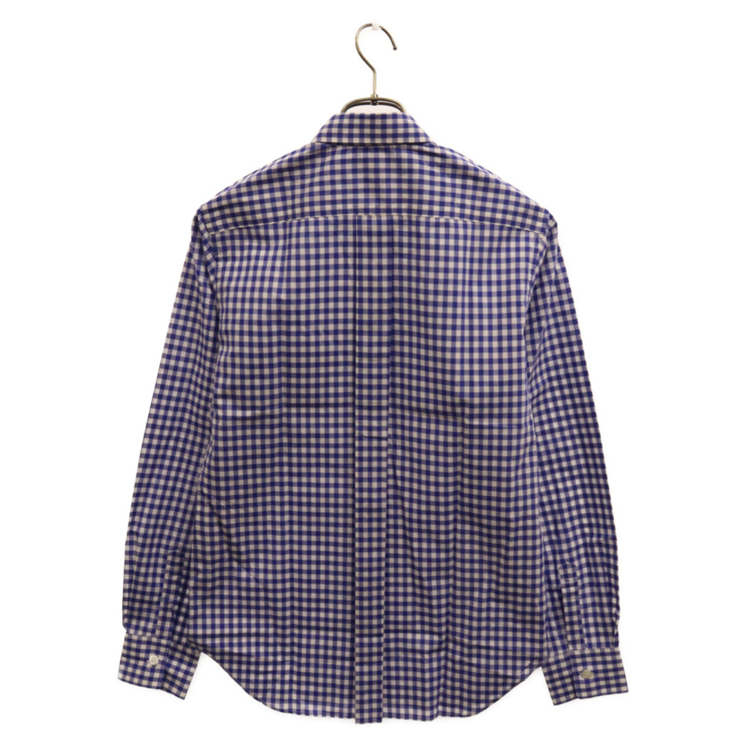 COMME des GARCONS(コムデギャルソン)のCOMME des GARCONS SHIRT コムデギャルソンシャツ ギンガムチェック ボタンダウン長袖シャツ ブルー CDGS6GG メンズのトップス(シャツ)の商品写真