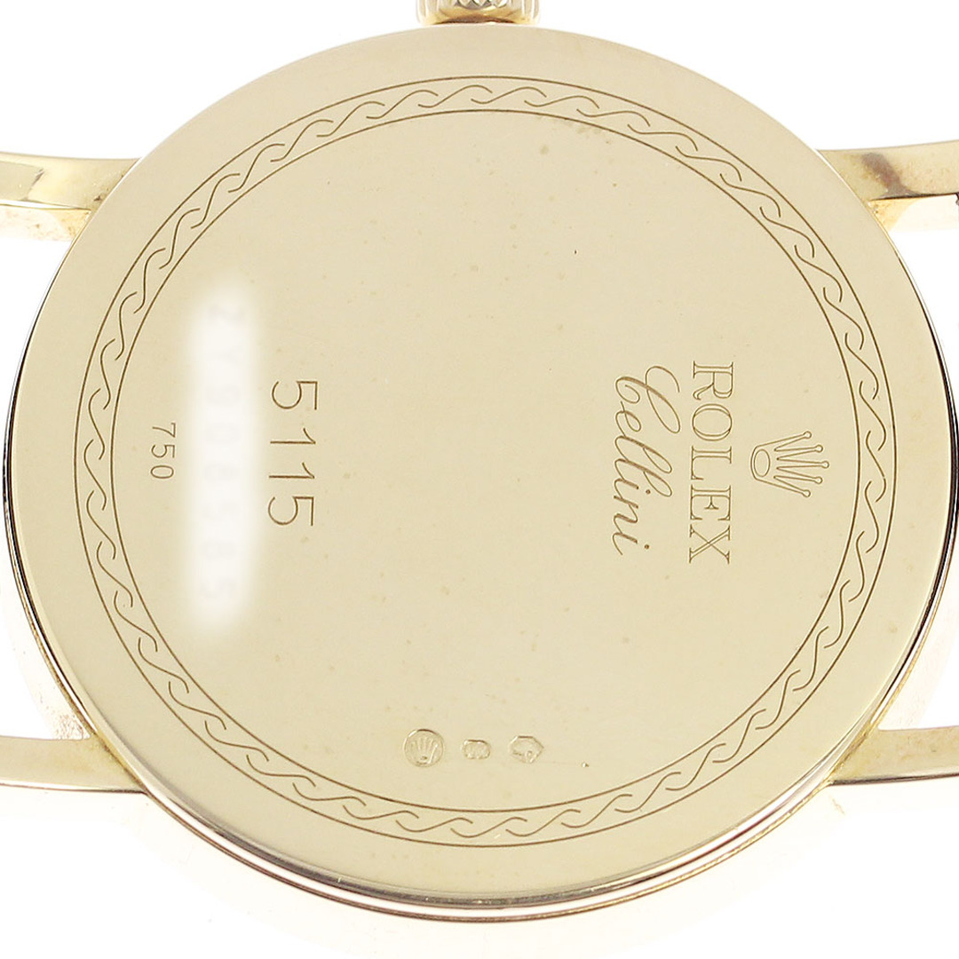 ROLEX(ロレックス)のロレックス ROLEX 5115/8 チェリーニ K18YG 手巻き メンズ 保証書付き_813571 メンズの時計(腕時計(アナログ))の商品写真