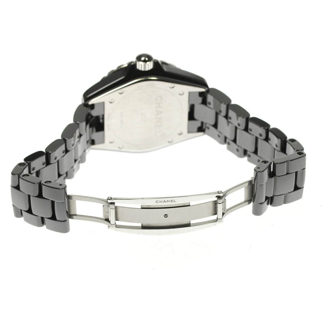 CHANEL(シャネル)のシャネル CHANEL H1626 J12 黒セラミック 38ミリ 12Pダイヤ 自動巻き メンズ 美品 _811984 メンズの時計(腕時計(アナログ))の商品写真