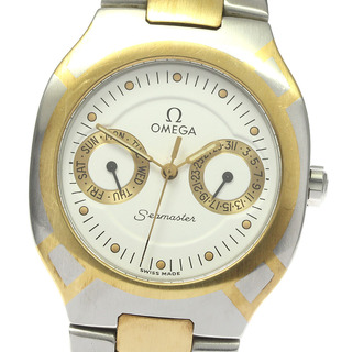 オメガ(OMEGA)のオメガ OMEGA シーマスター ポラリス デイデイト クォーツ メンズ _812516(腕時計(アナログ))