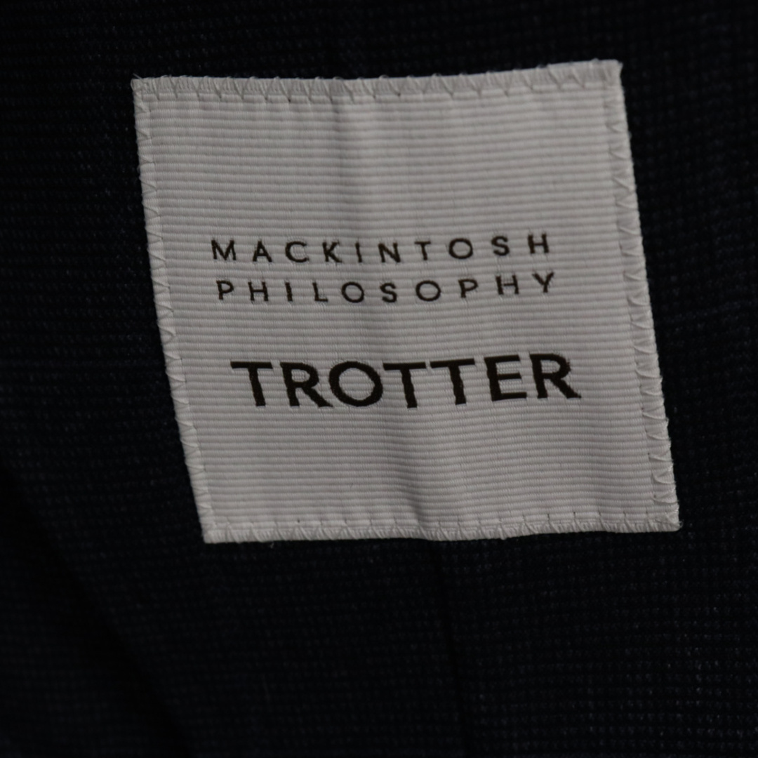 MACKINTOSH PHILOSOPHY(マッキントッシュフィロソフィー)のMACKINTOSH PHILOSOPHY マッキントッシュフィロソフィー TROTTER トロッター ノッチドラペル テーラードジャケット ウィンドウペン ネイビー H1E27-612-28 メンズのジャケット/アウター(テーラードジャケット)の商品写真