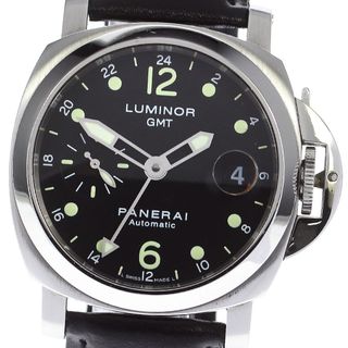 パネライ(PANERAI)のパネライ PANERAI PAM00160 ルミノール GMT スモールセコンド 自動巻き メンズ _812316(腕時計(アナログ))