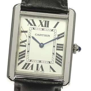 カルティエ(Cartier)のカルティエ CARTIER WSTA0028 タンクソロ LM クォーツ メンズ _810938(腕時計(アナログ))