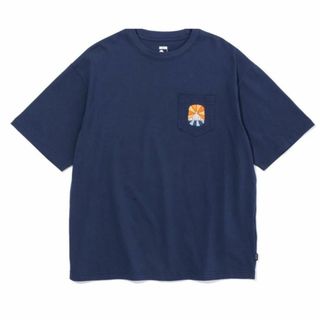 ポーラー(POLeR)のポーラー サニーデイズ リラックスフィット 刺繍ポケット Tシャツ(Tシャツ/カットソー(半袖/袖なし))