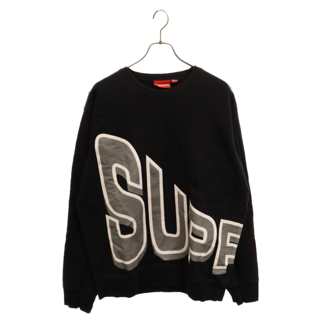 Supreme(シュプリーム)のSUPREME シュプリーム 18SS Side Arc Crewneck Sweat Trainer サイド アーチ クルーネック スウェット トレーナー ブラック メンズのトップス(スウェット)の商品写真