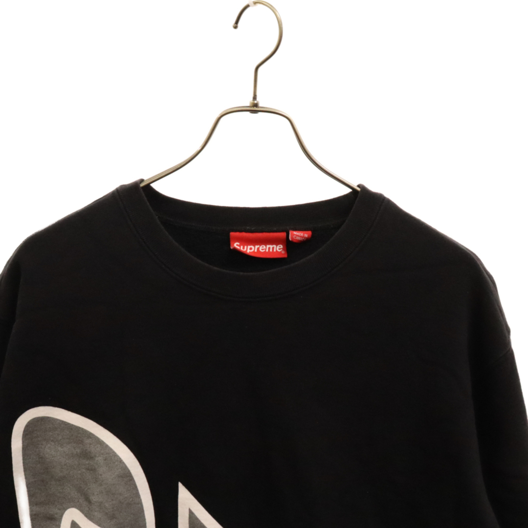 Supreme(シュプリーム)のSUPREME シュプリーム 18SS Side Arc Crewneck Sweat Trainer サイド アーチ クルーネック スウェット トレーナー ブラック メンズのトップス(スウェット)の商品写真