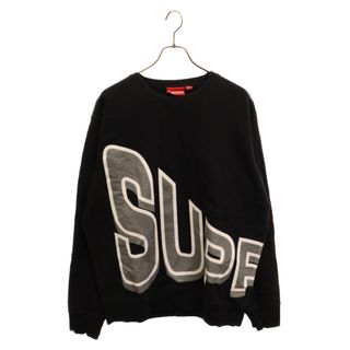 シュプリーム(Supreme)のSUPREME シュプリーム 18SS Side Arc Crewneck Sweat Trainer サイド アーチ クルーネック スウェット トレーナー ブラック(スウェット)