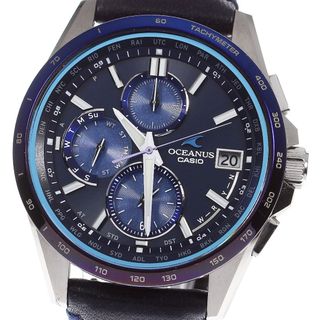 カシオ(CASIO)のカシオ CASIO OCW-T2600ALA-2AJR オシアナス デイデイト ソーラー電波 メンズ 美品 箱・保証書付き_811783(腕時計(アナログ))