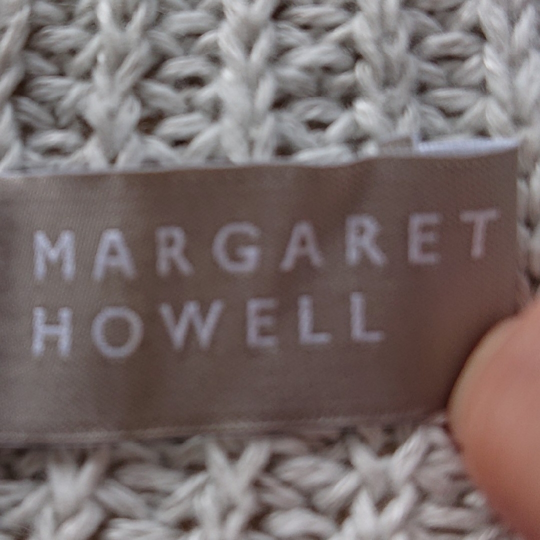 MARGARET HOWELL(マーガレットハウエル)のマーガレットハウエル レディース サマー セーター ライトブルー レディースのトップス(ニット/セーター)の商品写真