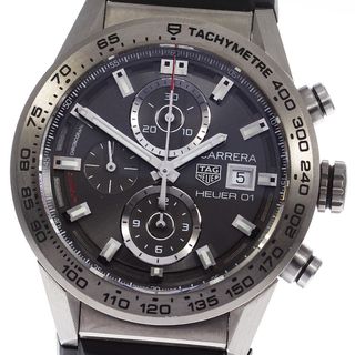 タグホイヤー(TAG Heuer)のタグホイヤー TAG HEUER CAR208Z.FT6046 カレラ ホイヤー01 クロノグラフ 自動巻き メンズ 箱・保証書付き_814663(腕時計(アナログ))