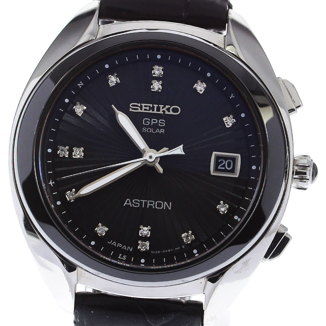 SEIKO(セイコー)のセイコー SEIKO STXD001/3X22-0AA0 アストロン 14Pダイヤ デイト ソーラー電波 レディース 箱・保証書付き_814781 レディースのファッション小物(腕時計)の商品写真