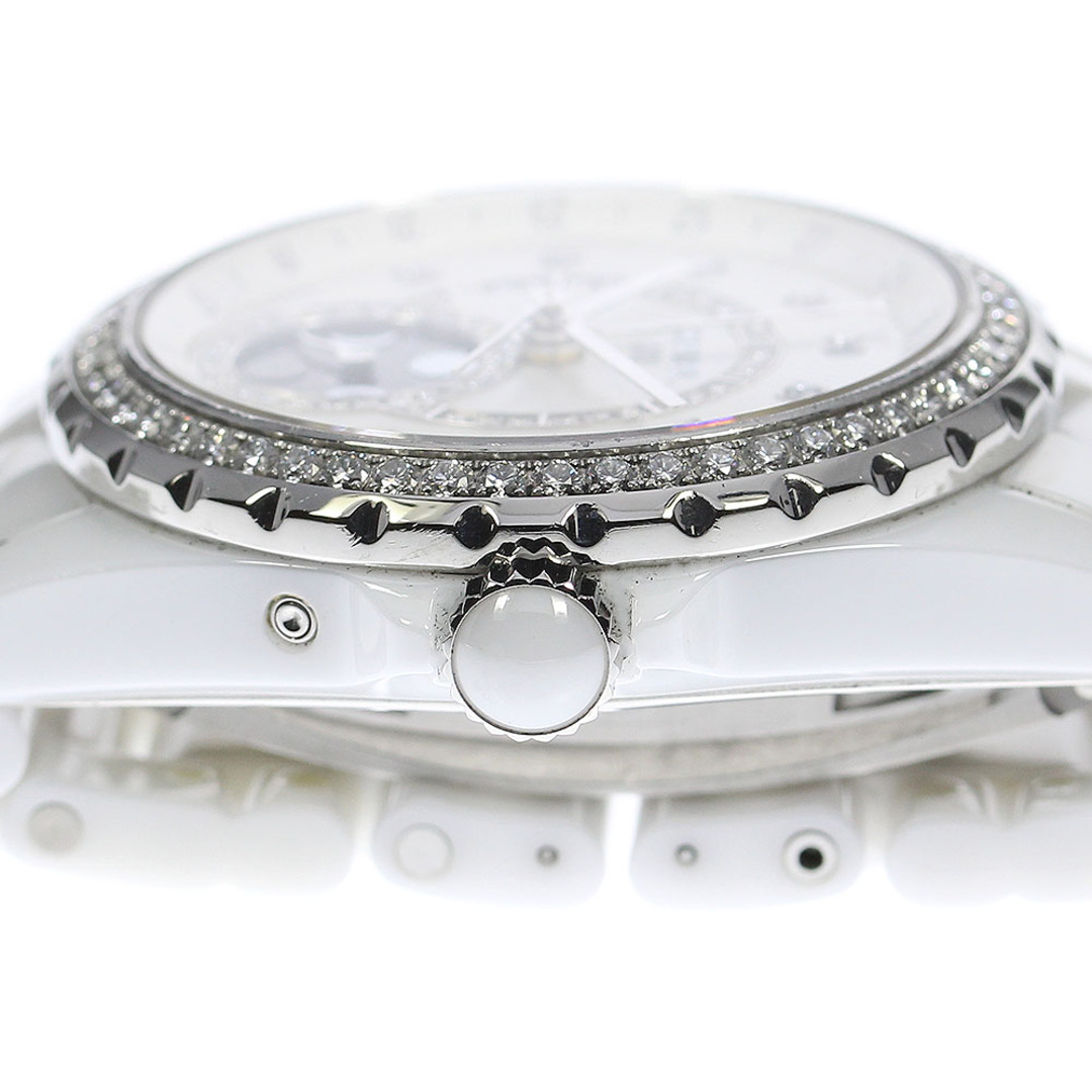 CHANEL(シャネル)のシャネル CHANEL H3405 J12 ファーズ ドゥ リュヌ ダイヤベゼル 自動巻き メンズ 良品 _802013 メンズの時計(腕時計(アナログ))の商品写真