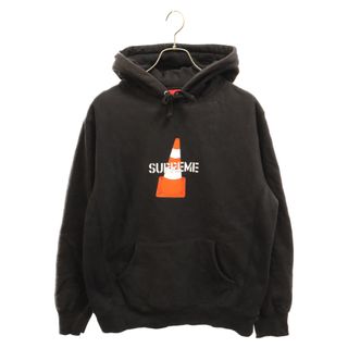 シュプリーム(Supreme)のSUPREME シュプリーム 19AW Cone Hooded Sweatshirt コーンプリント プルオーバースウェットパーカー ブラック(パーカー)